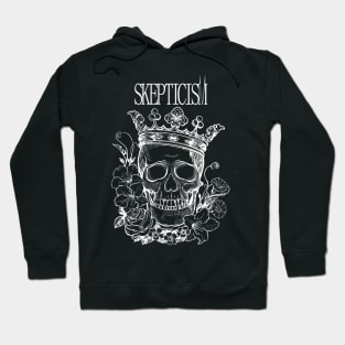 Skepticism skull Hoodie